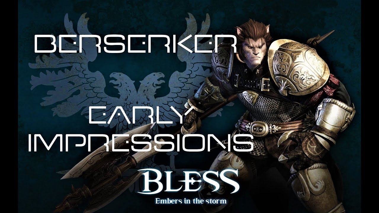 Early Game Berserker Overview | BLESS ONLINE Rebuild Project (JP) | Nyks.
