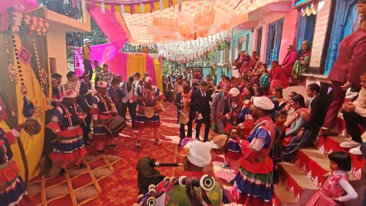 कुमाऊनी छोलिया डांस ❤❤     #wedding #kumaunidance #pahadi #devbhumi #pahadilanguage #status #video 