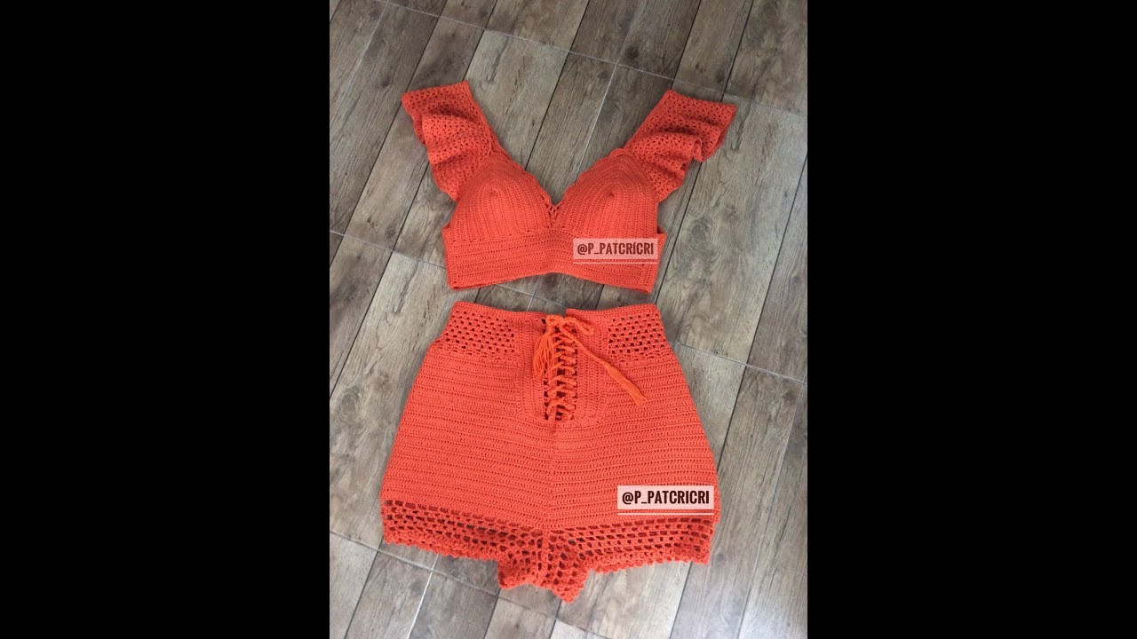 [EN]Crochet bikini(shorts) tutorial