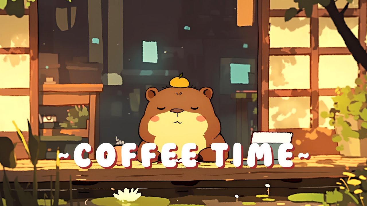 Capybara Music Corner - Chill Jazz Beats to Relax/Study ~ Relaxing Vibes ~ 🦫 🍵 ✨