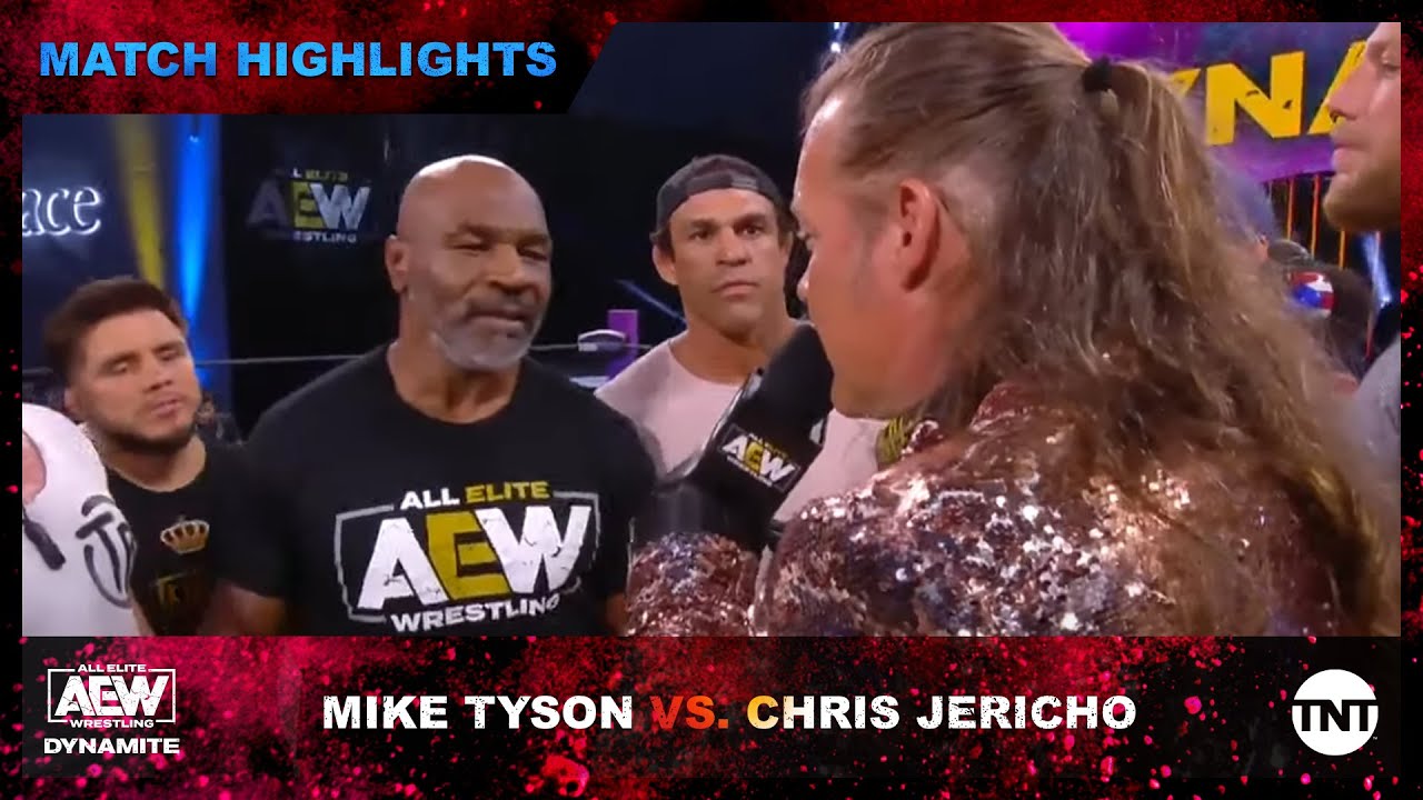 Chris Jericho and Iron Mike Tyson Get Into Brawl at AEW Dynamite