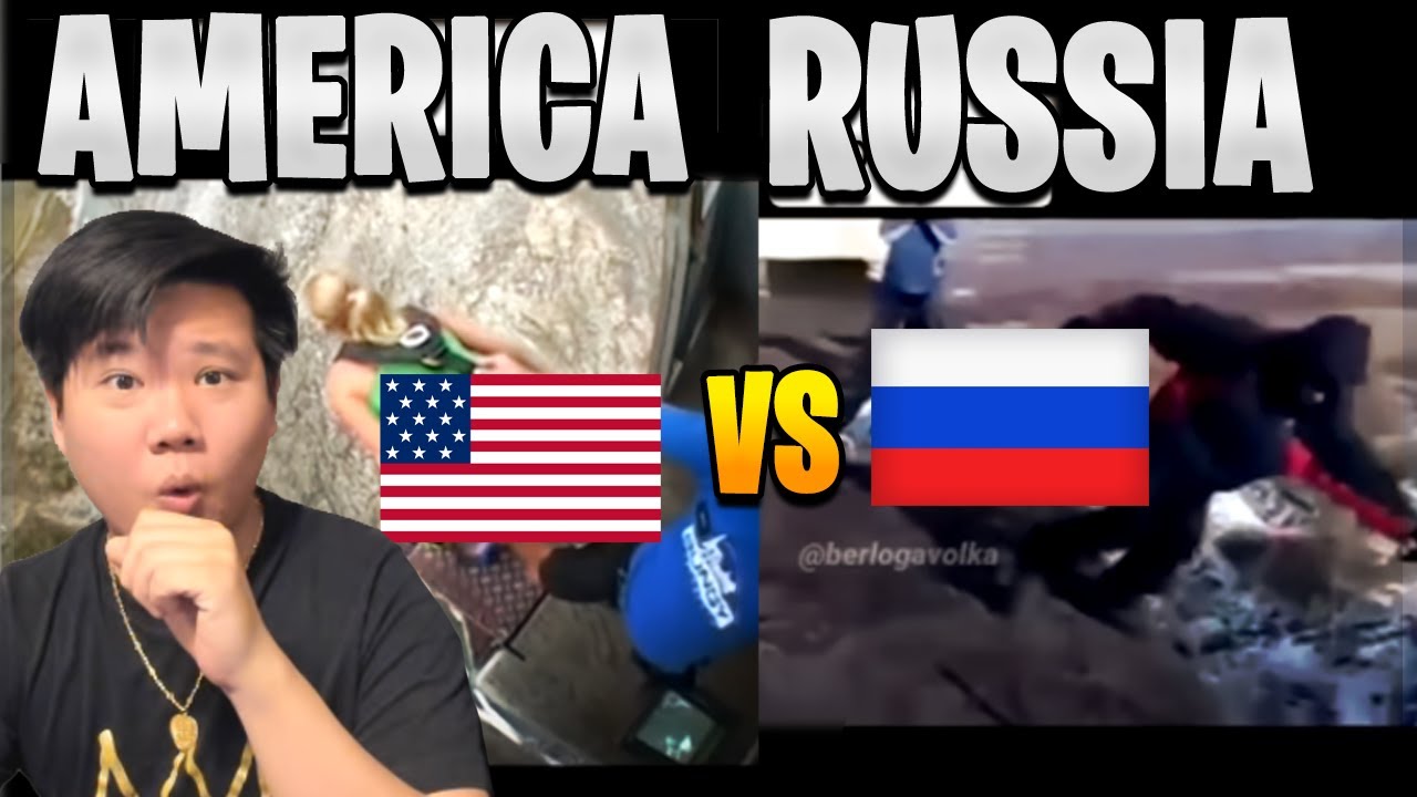 America vs Russia Reaction Time Meme TiKToK Compilation [ Try not To laugh ]