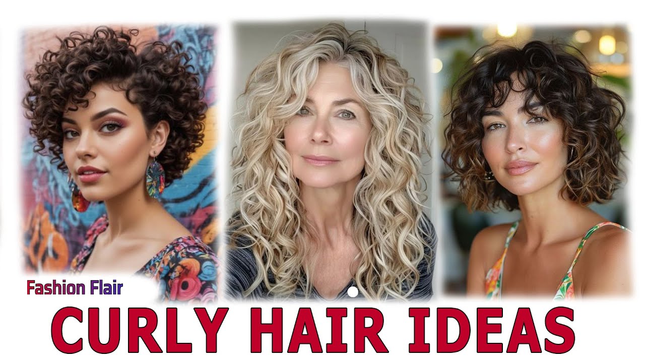 40 Beautiful Curly Hairstyles & Curly Hair Ideas for 2025.Curly Bob Haircut for 2025.