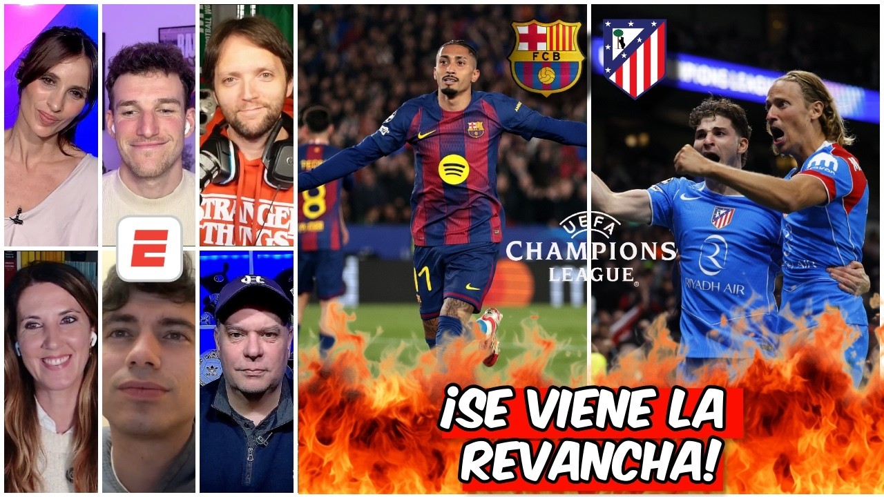 ATLÉTICO DE MADRID puede SOREPRENDER al BARCELONA en los CUARTOS de la CHAMPIONS 👀 | Exclusivos