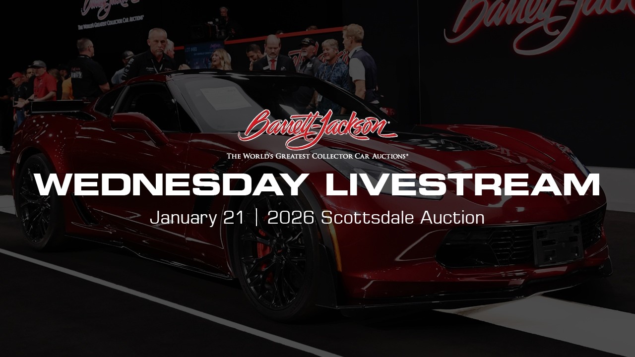 Barrett-Jackson 2026 Livestream Replay - Wednesday, Jan 21 - 