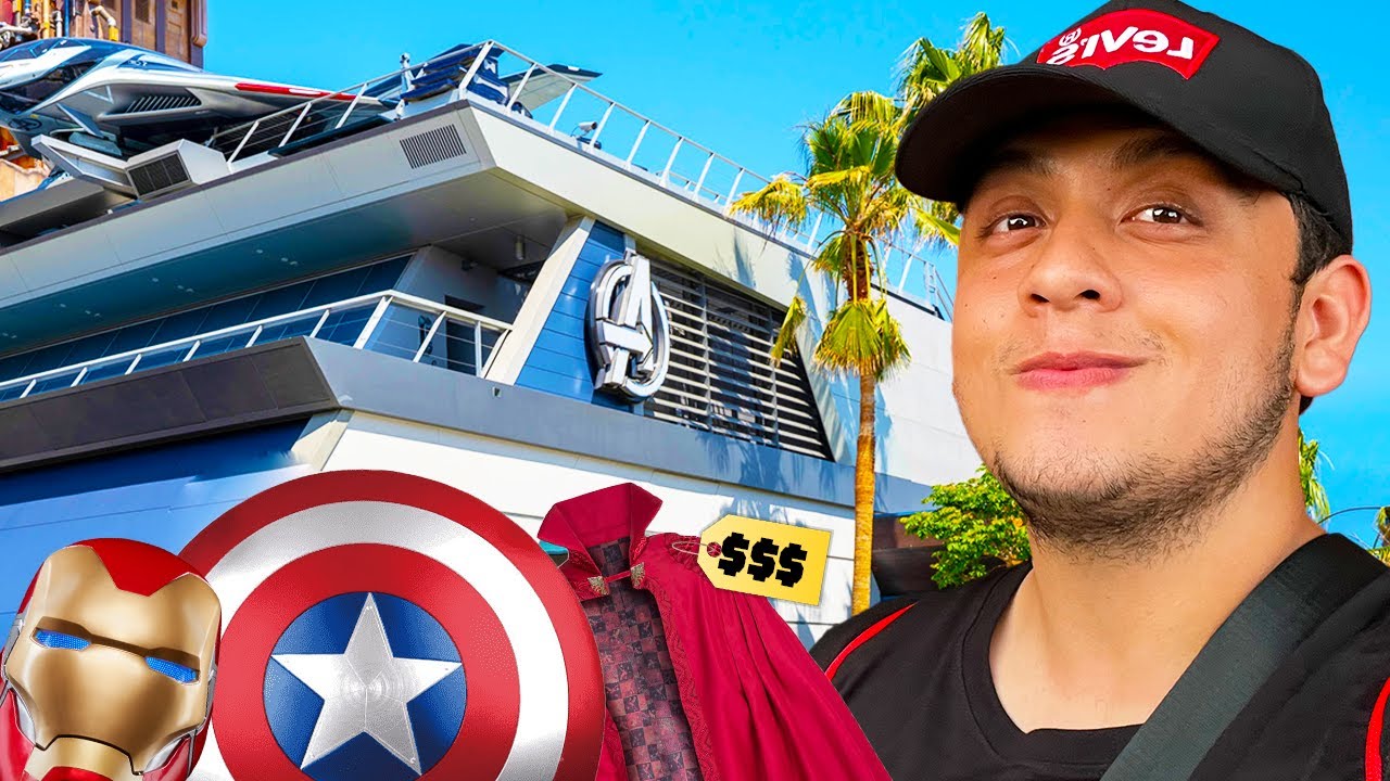 EL MEJOR PARQUE DE LA HISTORIA DE MARVEL /AVENGERS CAMPUS DISNEYLAND CALIFORNIA AVENTURE!!!!!