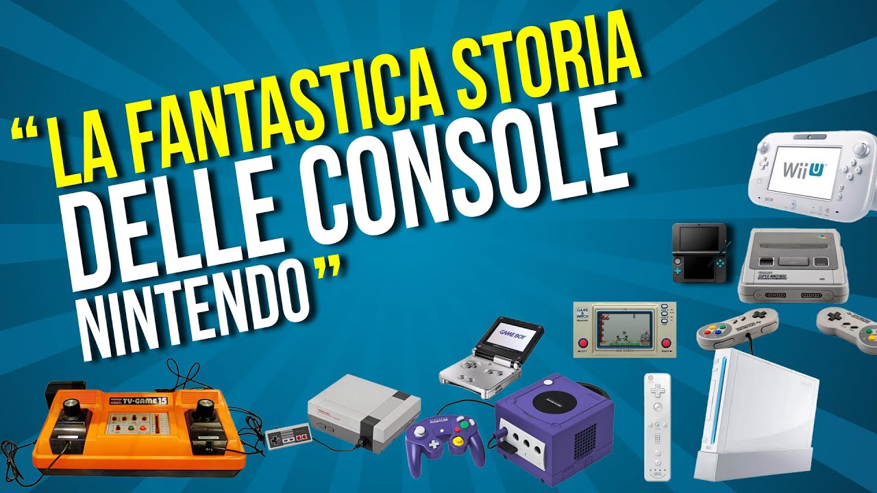 Ecco La Fantastica Storia delle Console Nintendo