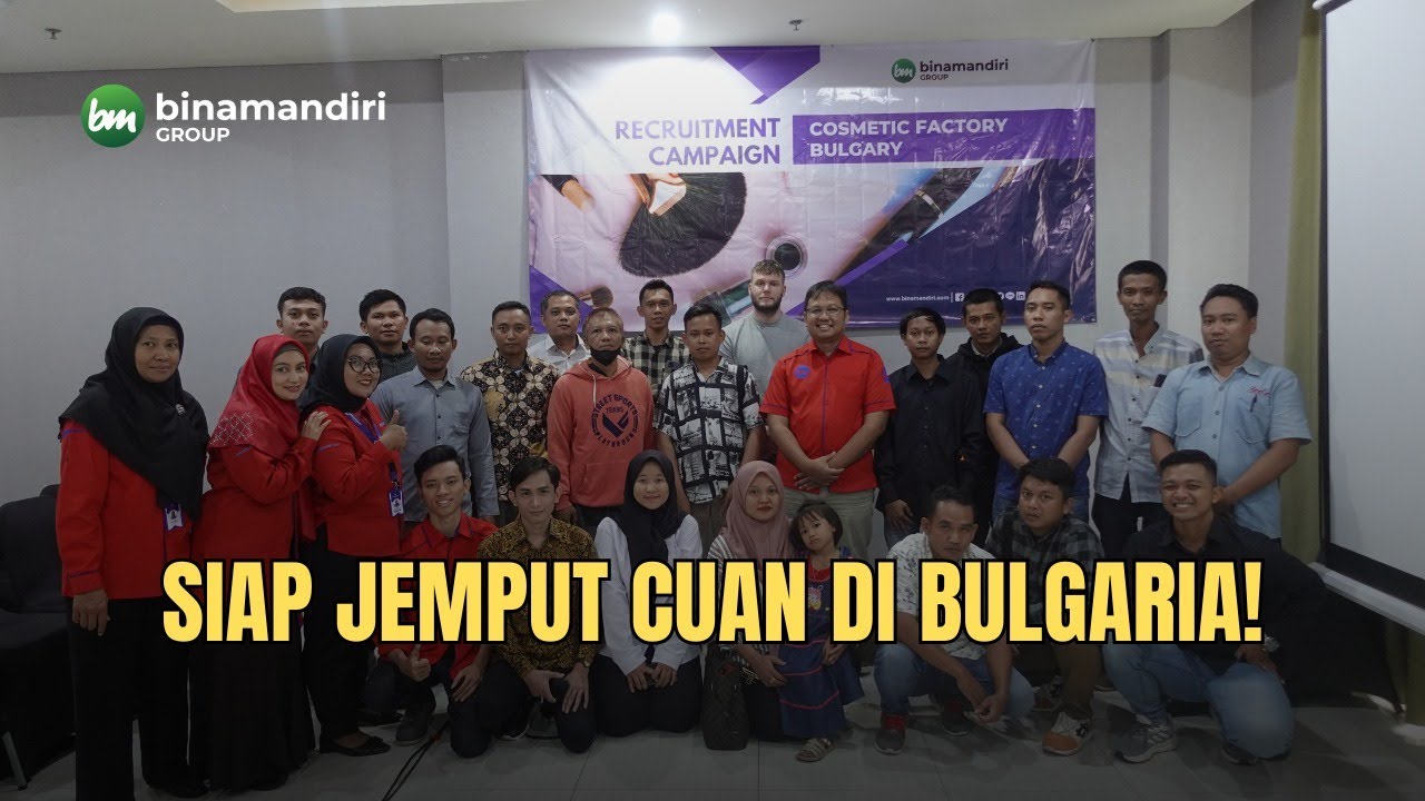 EVENT YANG PALING DINANTI INI KEMBALI SUKSES DIADAKAN!!! #success #bulgaria #interview #recap