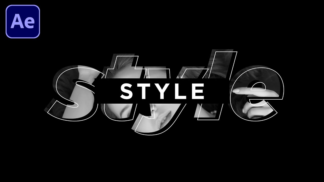 After Effects Tutorial | Clean & Simple Text Animation | Free Download