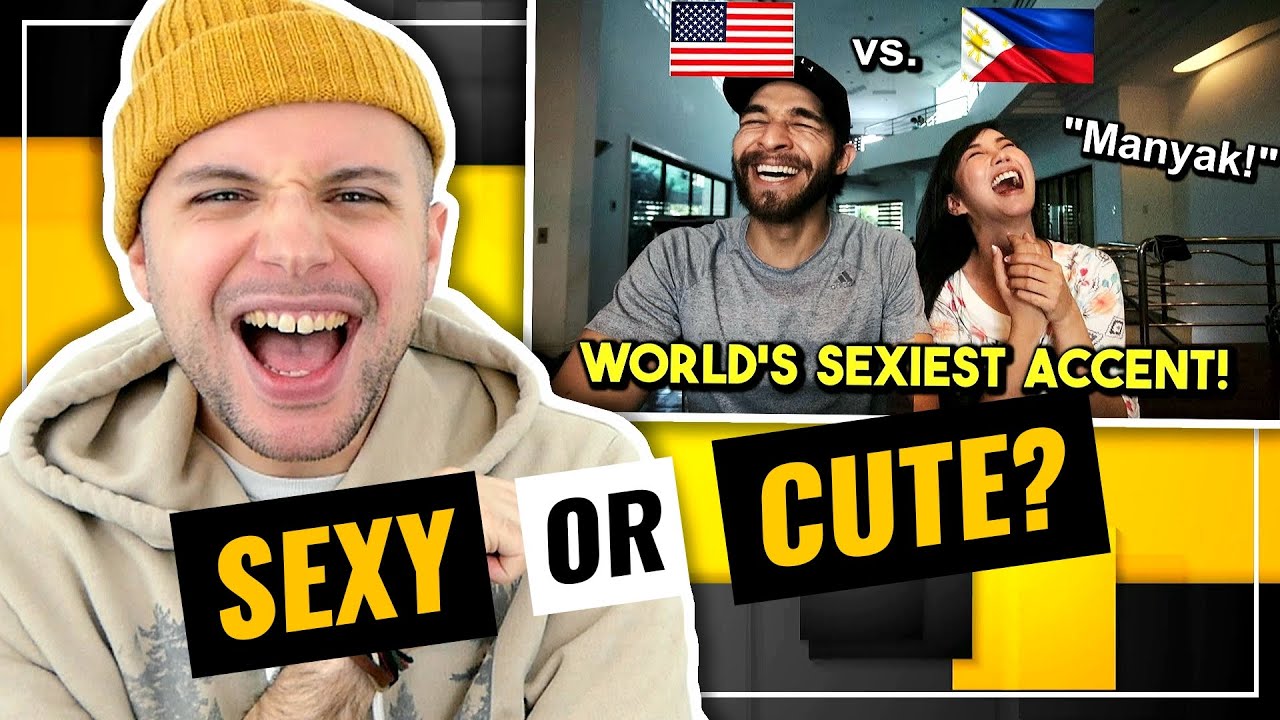 FILIPINO ACCENT Challenge! FILIPINO vs. AMERICAN accent! Which one do you prefer? | HONEST REACTION