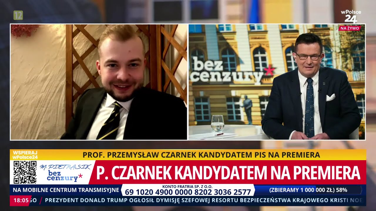 P. Czarnek: Wykreślimy słowo Mercosur ze słownika, po dojściu do władzy. Bez Cenzury cz.3