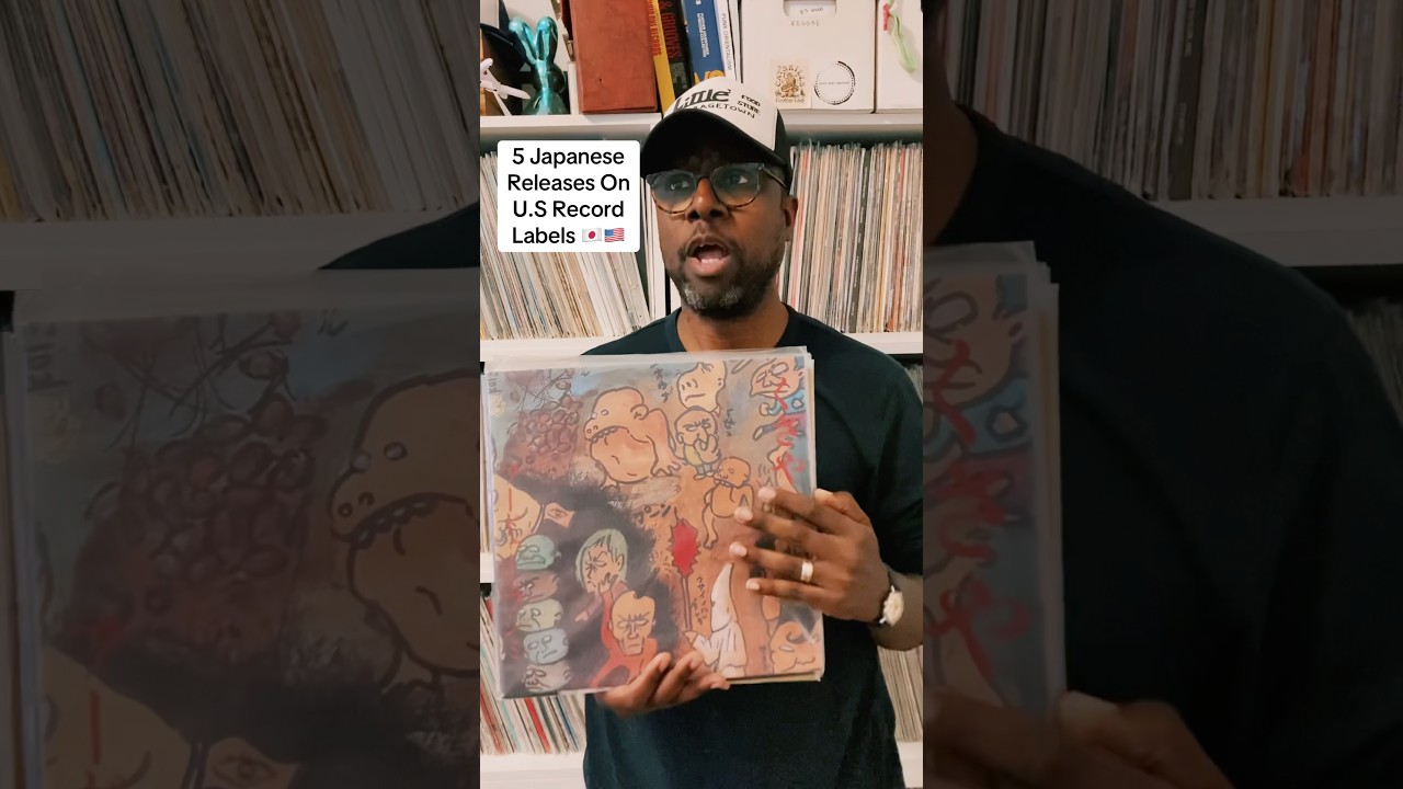 5 Japanese Releases On U.S Record Labels 🇯🇵 🇺🇸 #vinyl #vinyloftoday #japaneseculture