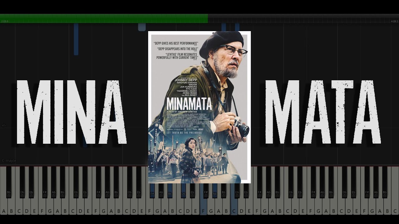Ryuichi Sakamoto「坂本 龍一」Minamata Piano Theme 【Synthesia Tutorial】