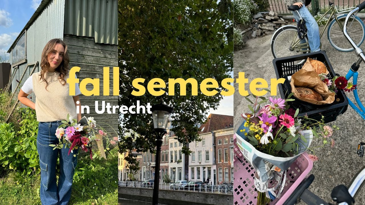 fall semester in Utrecht | a weekend in the life of a student abroad in the Netherlands