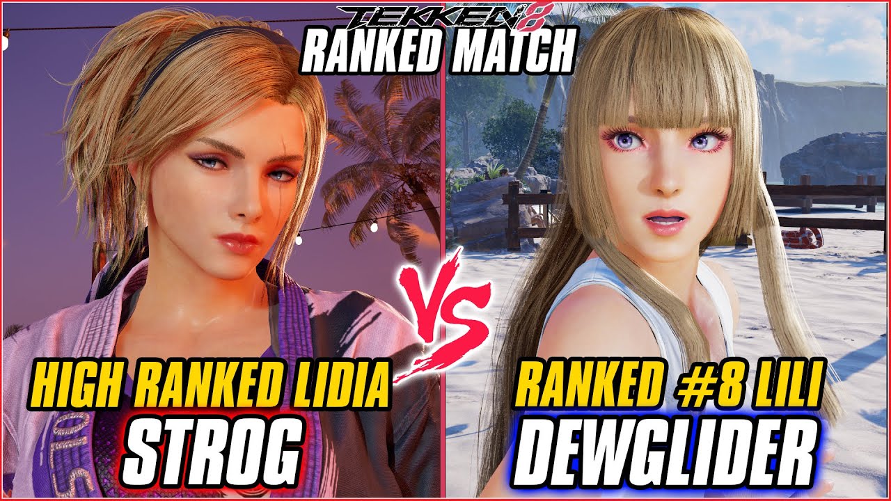 TEKKEN 8 ▰ STROG (Lidia) vs DEWGLIDER (#8 Ranked Lili) ▰ T8 RANKED GAMEPLAY