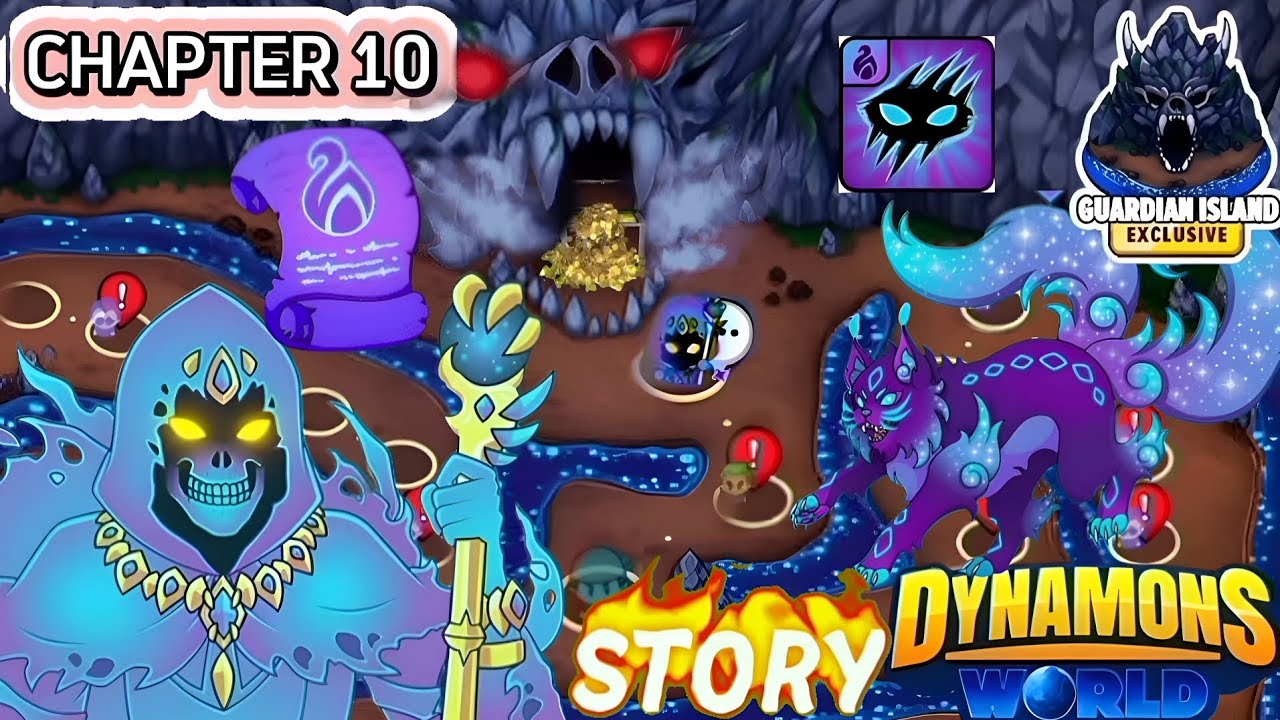 GUARDIAN ISLAND CHAPTER - 10 || GUARDIAN ISLAND IN DYNAMONS WORLD || DYNAMONS WORLD GAMEPLAY