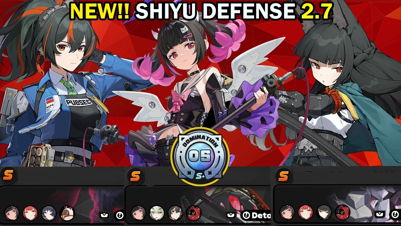 Shiyu Defense! | Nangong Yu x Jane, Zhu Yuan & Miyabi! | Node 5 S+ Clear | Zenless Zone Zero ZZZ 2.7