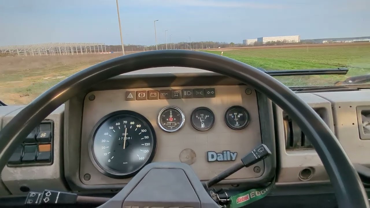 Iveco Turbo Daily 35-10 acceleration 0-100 1986 2.5 diesel