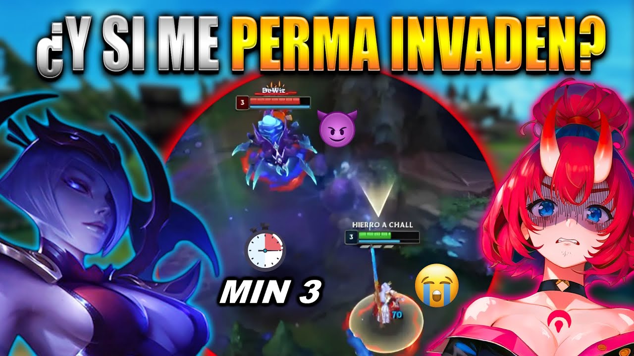 ¿QUE HAGO SI ME PERMA INVADEN? | Hierro a Challenger DIA 19