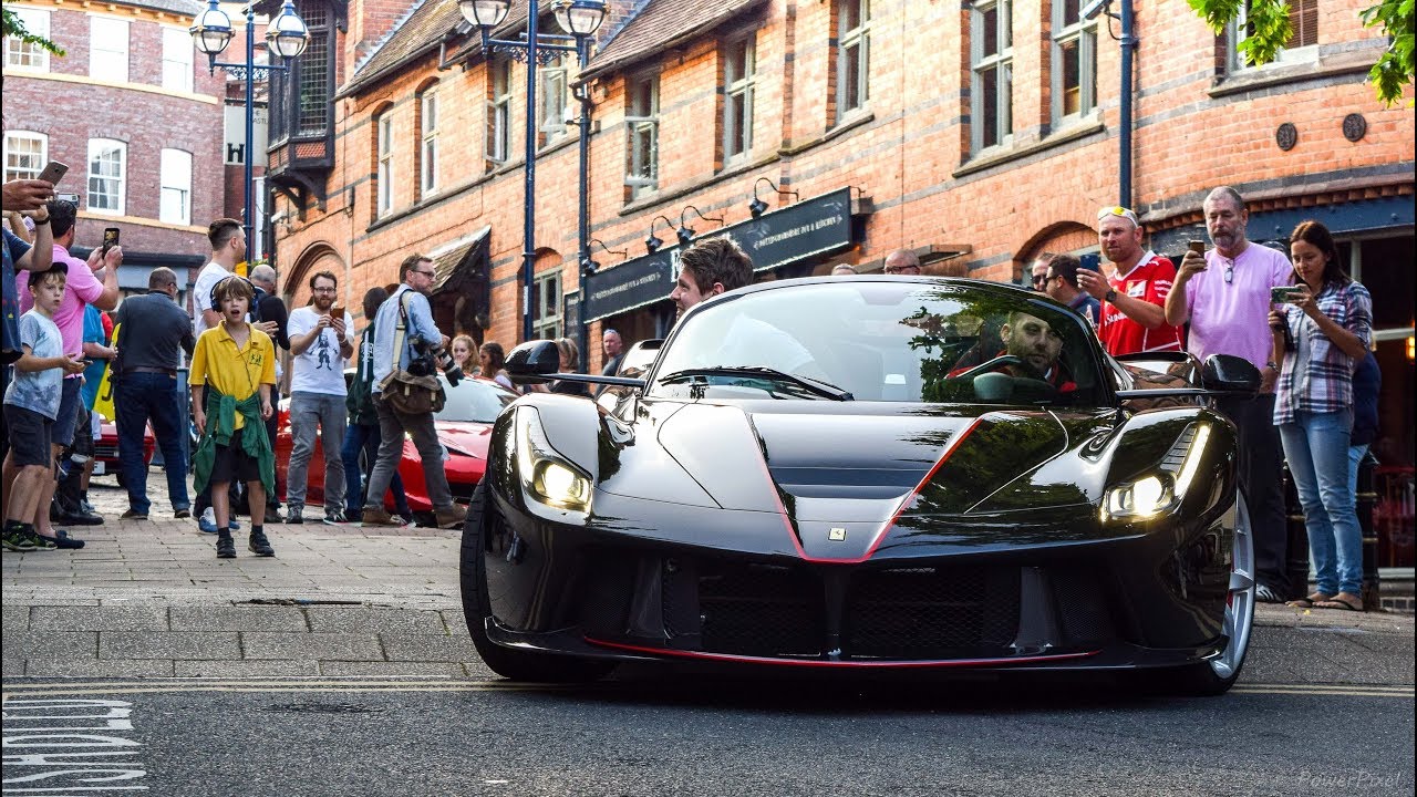 Kids reaction to the Laferrari Aperta in the UK!