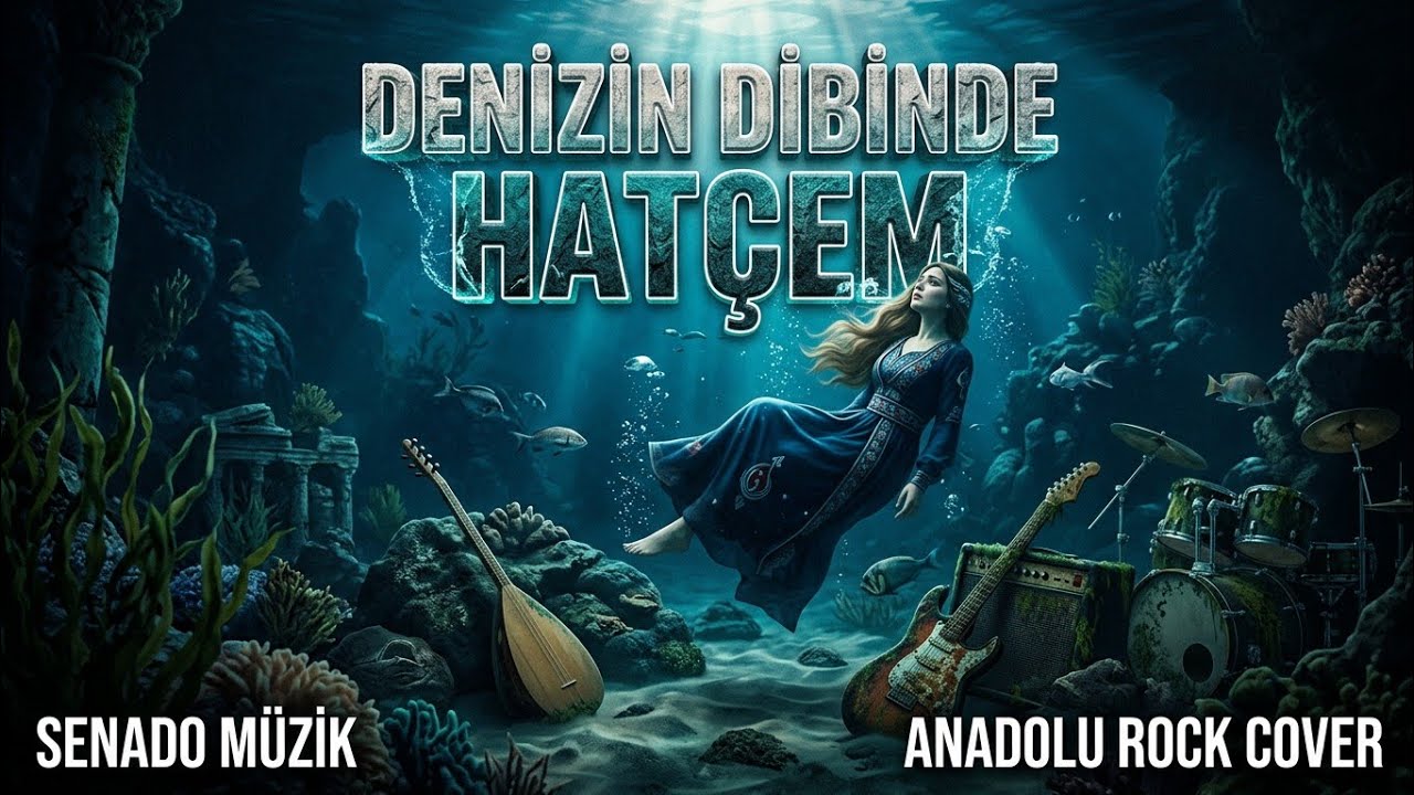 Denizin Dibinde Hatçem | Anatolian Rock Cover #anadolutürküleri #türküler 
