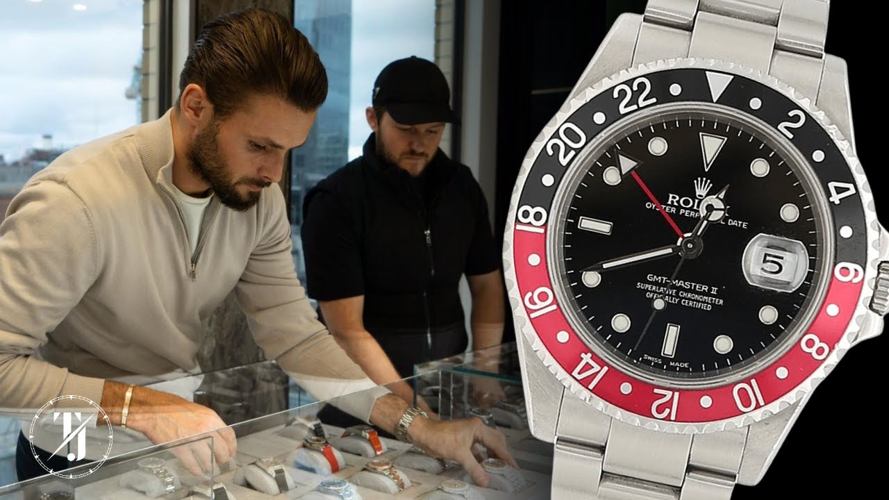 WE BOUGHT A RARE ROLEX GMT COKE! | Trotters Jewellers