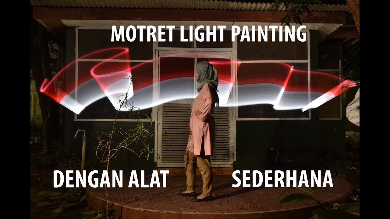 Bagaimana Motret Light Painting Dengan Alat Sederhana