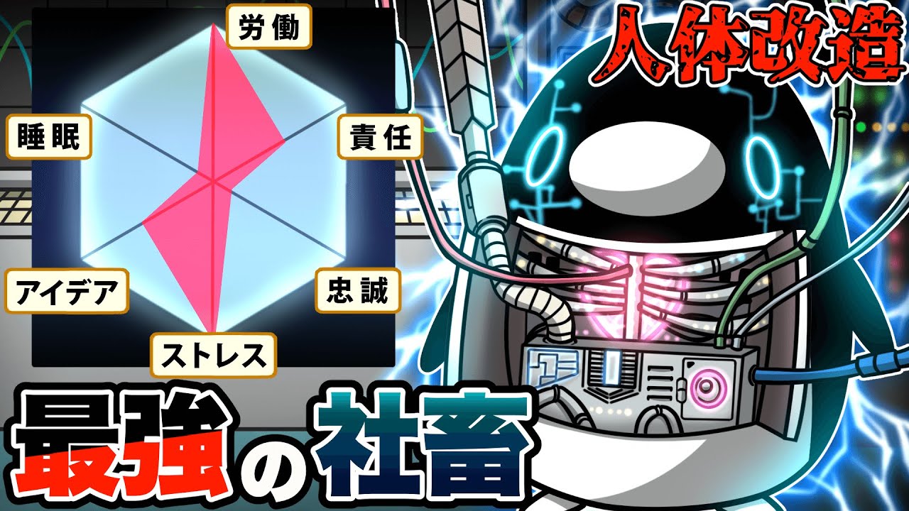 【アニメ】ブラック企業仕様に人体改造されるとどうなるのか？
