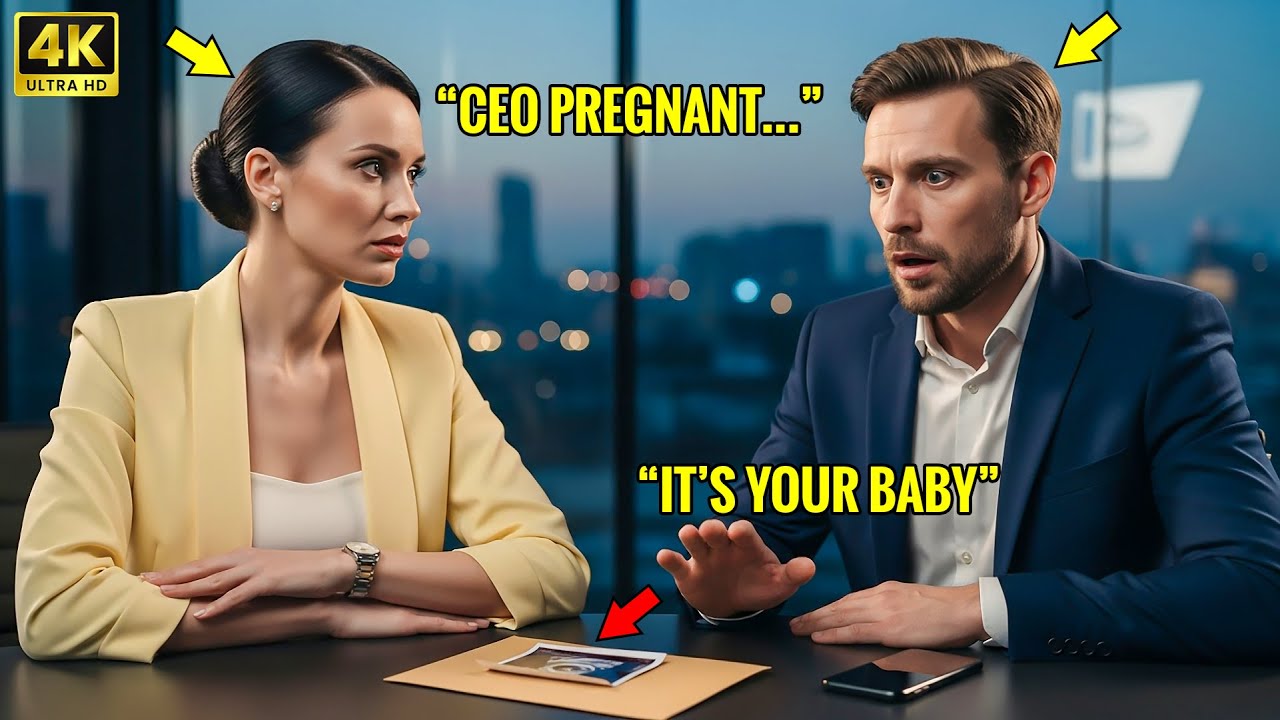 My CEO Said “I’m Pregnant — It’s Yours ” As a Single Dad, I Had One Choice Stay or Run