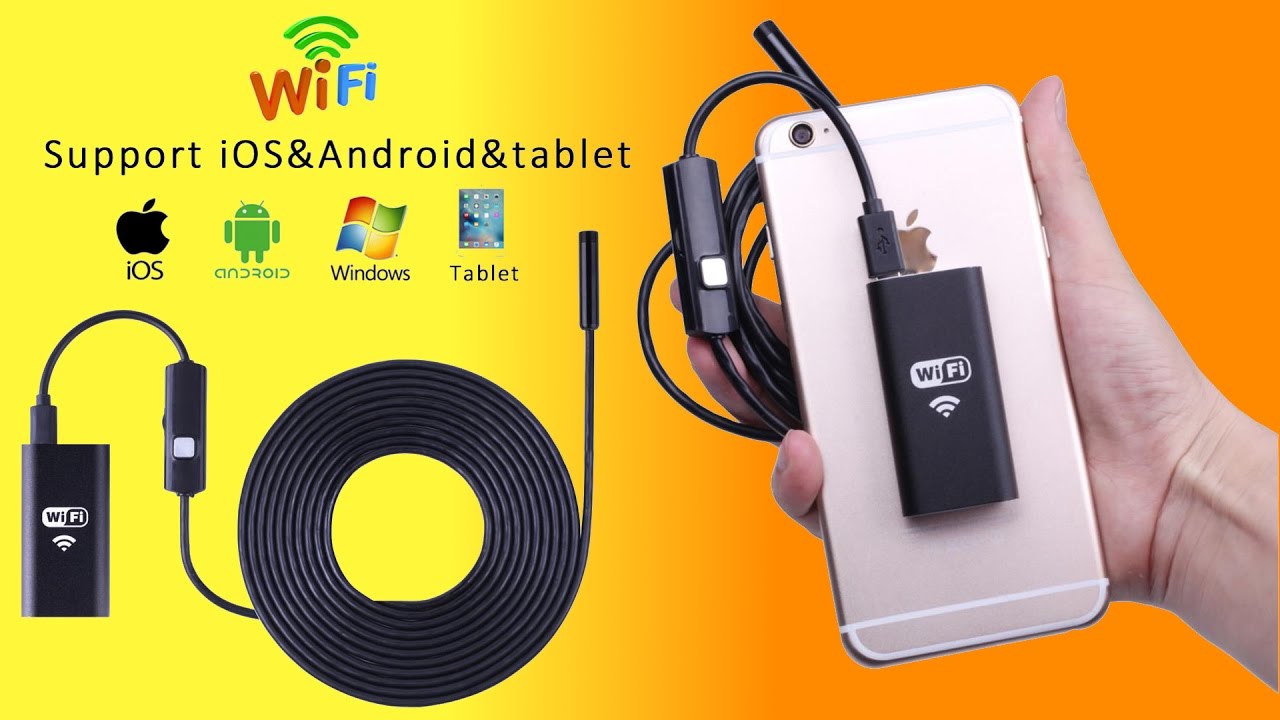 👀 БЕСПРОВОДНОЙ WIFI ЭНДОСКОП ИЗ КИТАЯ. УВИДЕТЬ ВСЕ ЧТО СКРЫТО