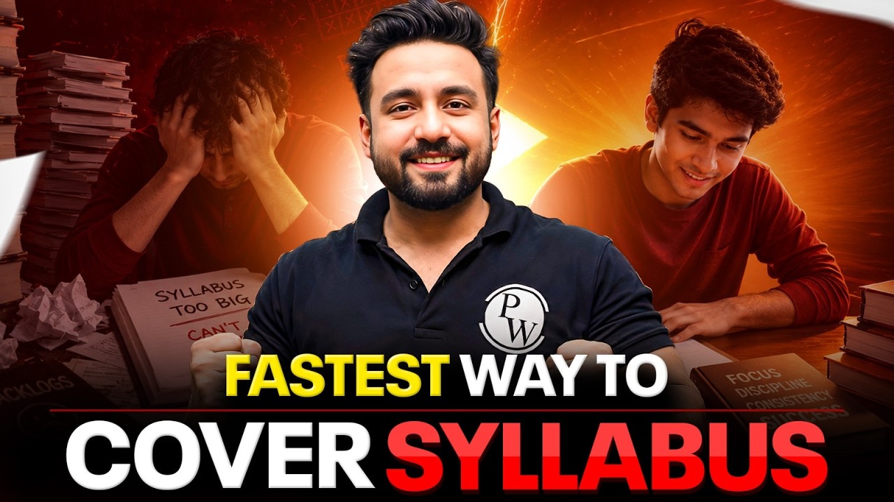 How to Complete Your Syllabus Faster? 🔥 | Best Study Strategy for Commerce Students