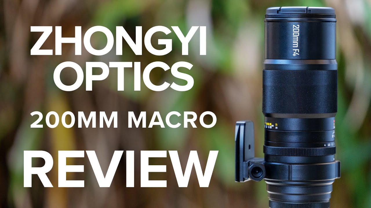 New Mitakon Zhongyi Optics 200mm Macro Lens Review - 200mm F/4 Macro
