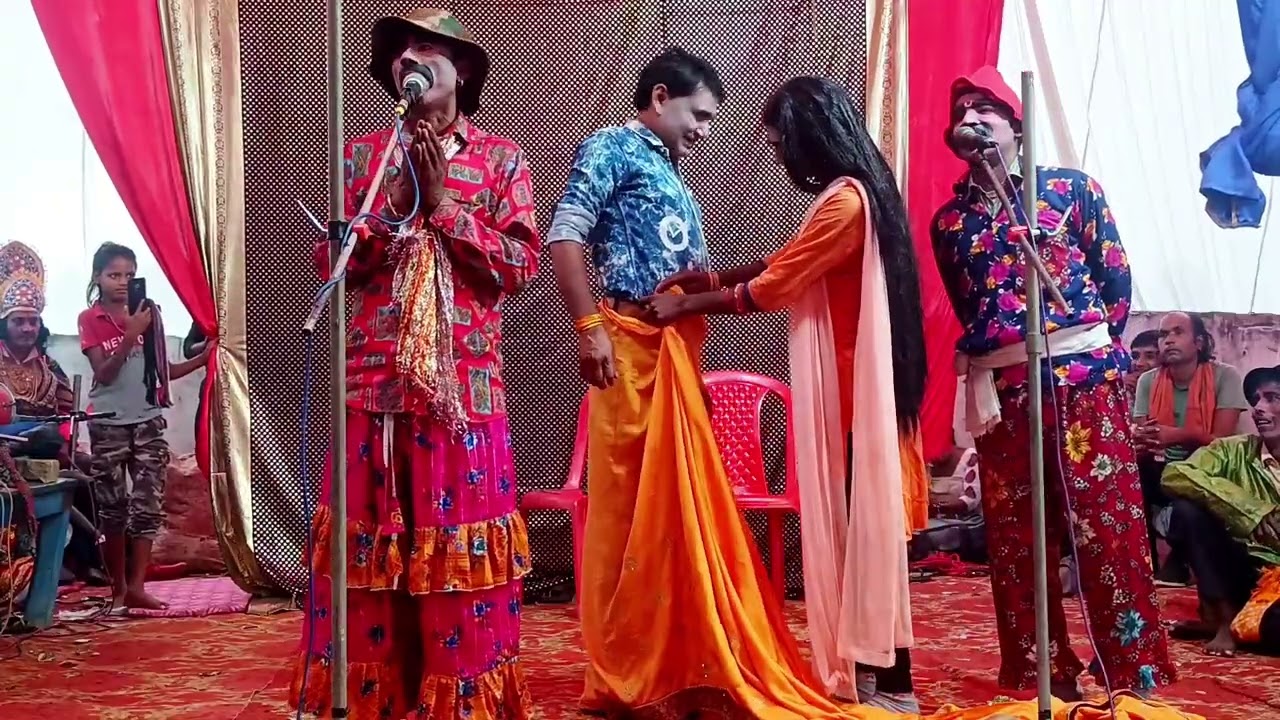 (12) बेटे का बलिदान वफादार दासी जादू का फूल उर्फ डाकू केसरी सिंह संतोष नौटंकी रामपुर दरियाबाद