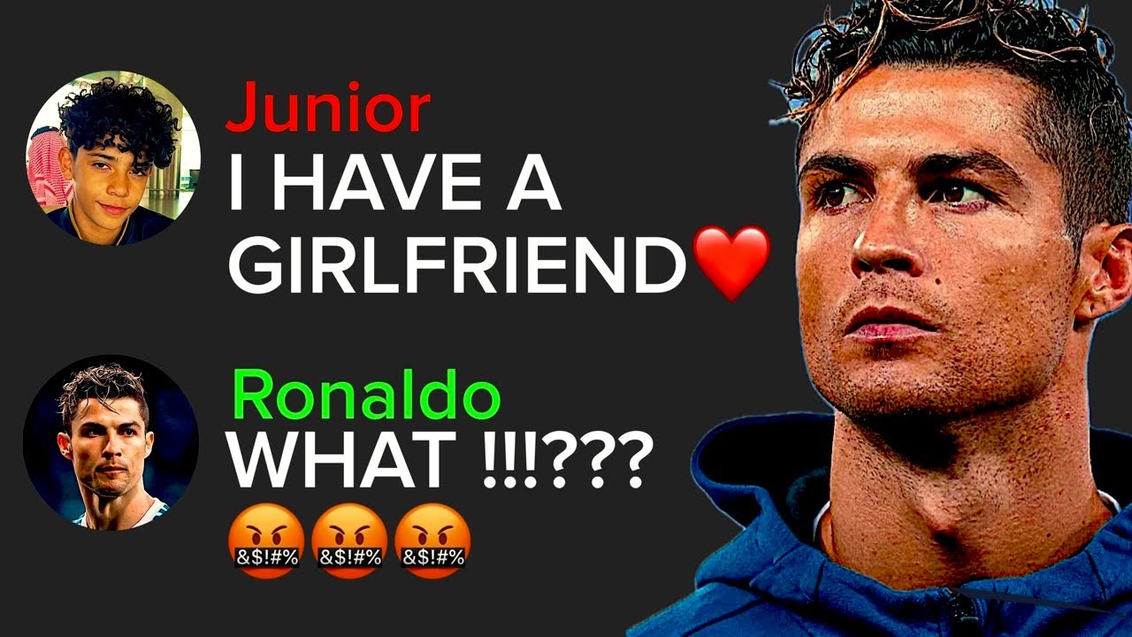 If Ronaldo and Cristiano Jr had a chat 