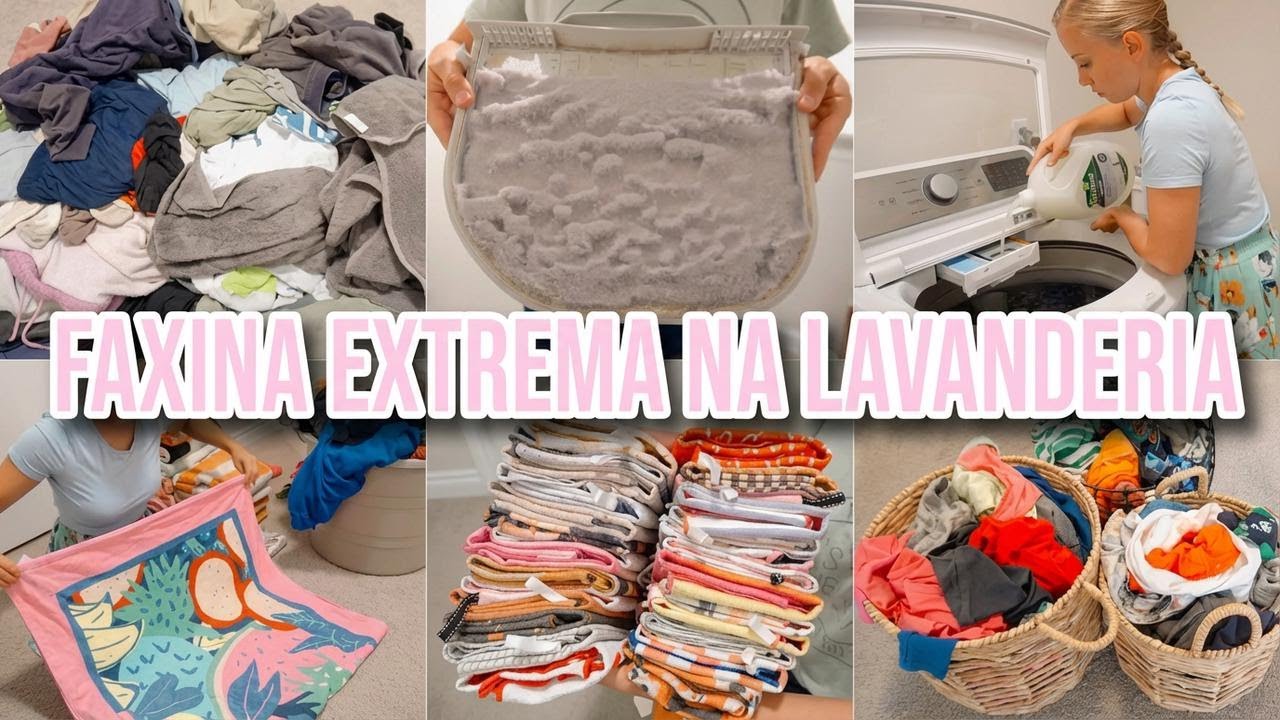 Faxina da Roupa: Motivação Realista pra Dar um Reset na Lavanderia!