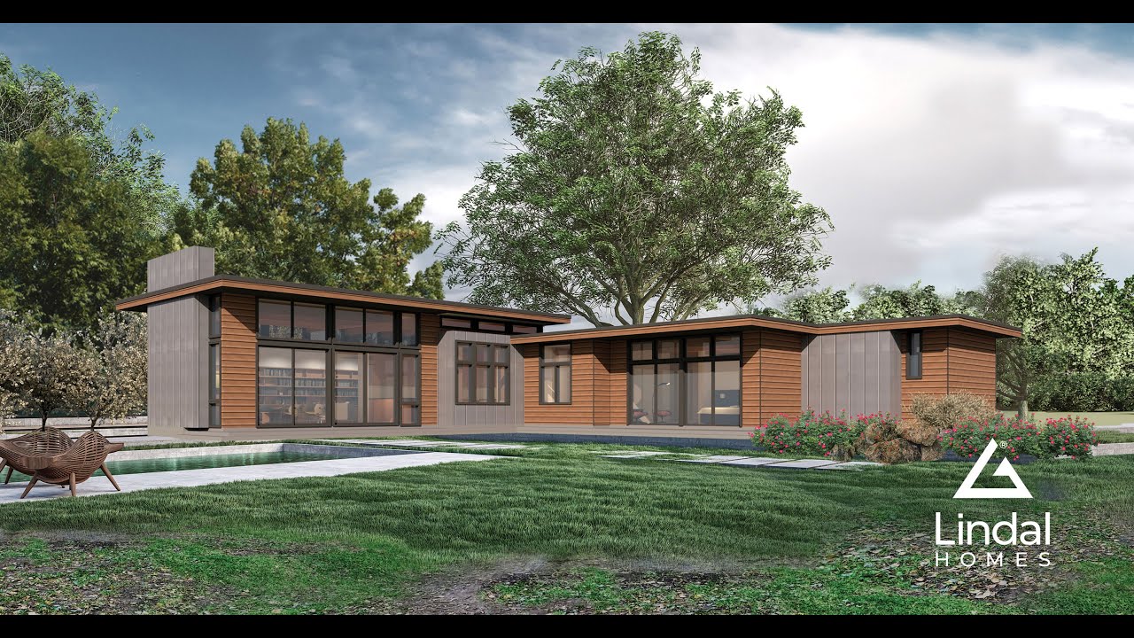 Step Inside a Frank Lloyd Wright-Inspired Lindal Home: The Madison