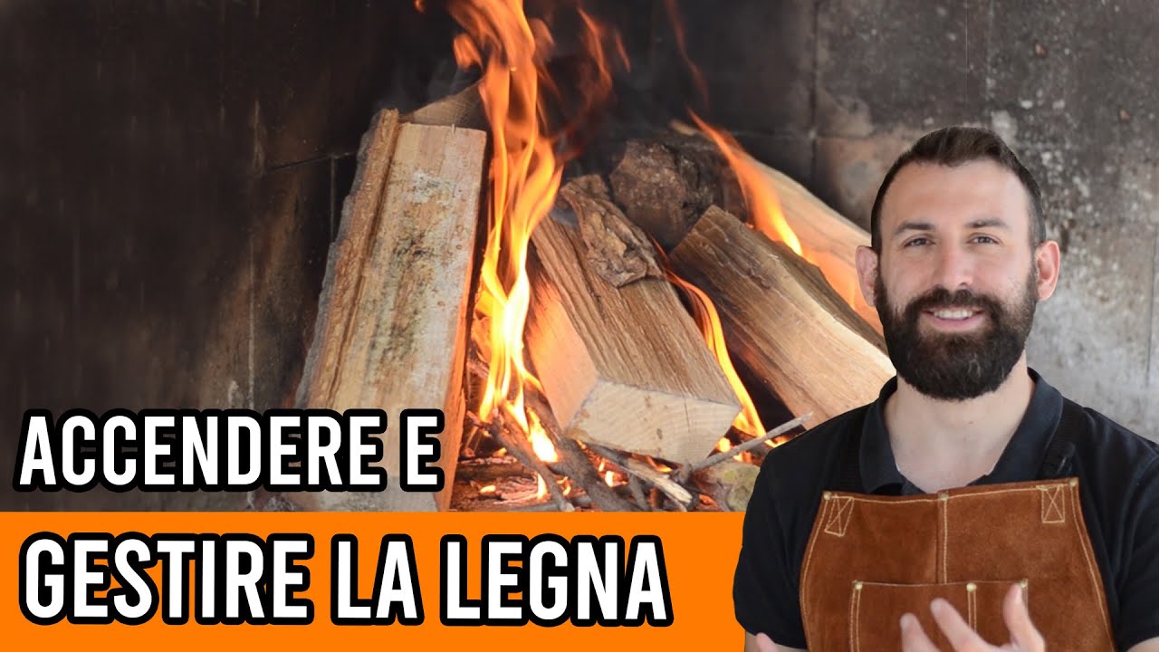 Come accendere e gestire la legna per la griglia