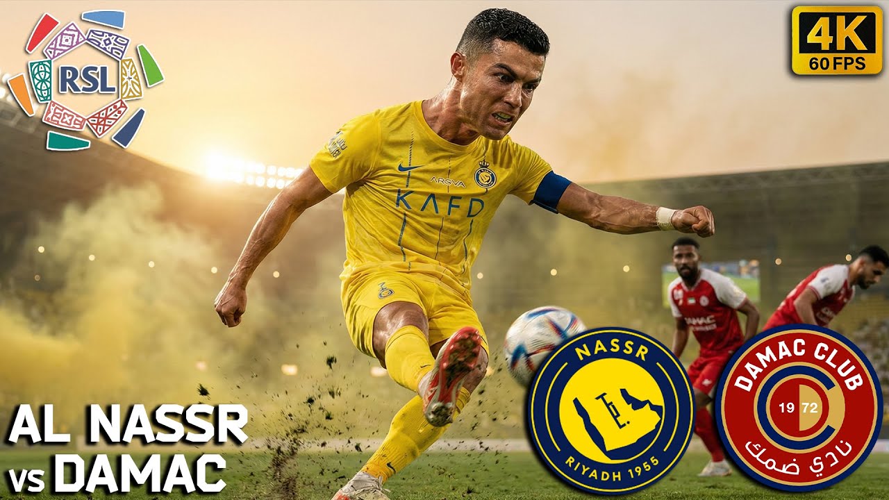 CRISTIANO RONALDO IS BACK! Al Nassr vs Damac | FC 26 Full Match [4K 60FPS]