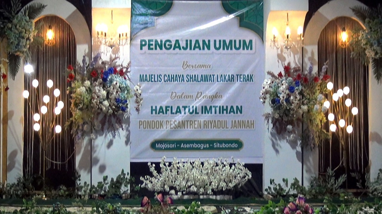 🔴 LIVE | Haflatul Imtihan PonPes Riyadhul Jannah  2026 | Mojosari - Asembagus