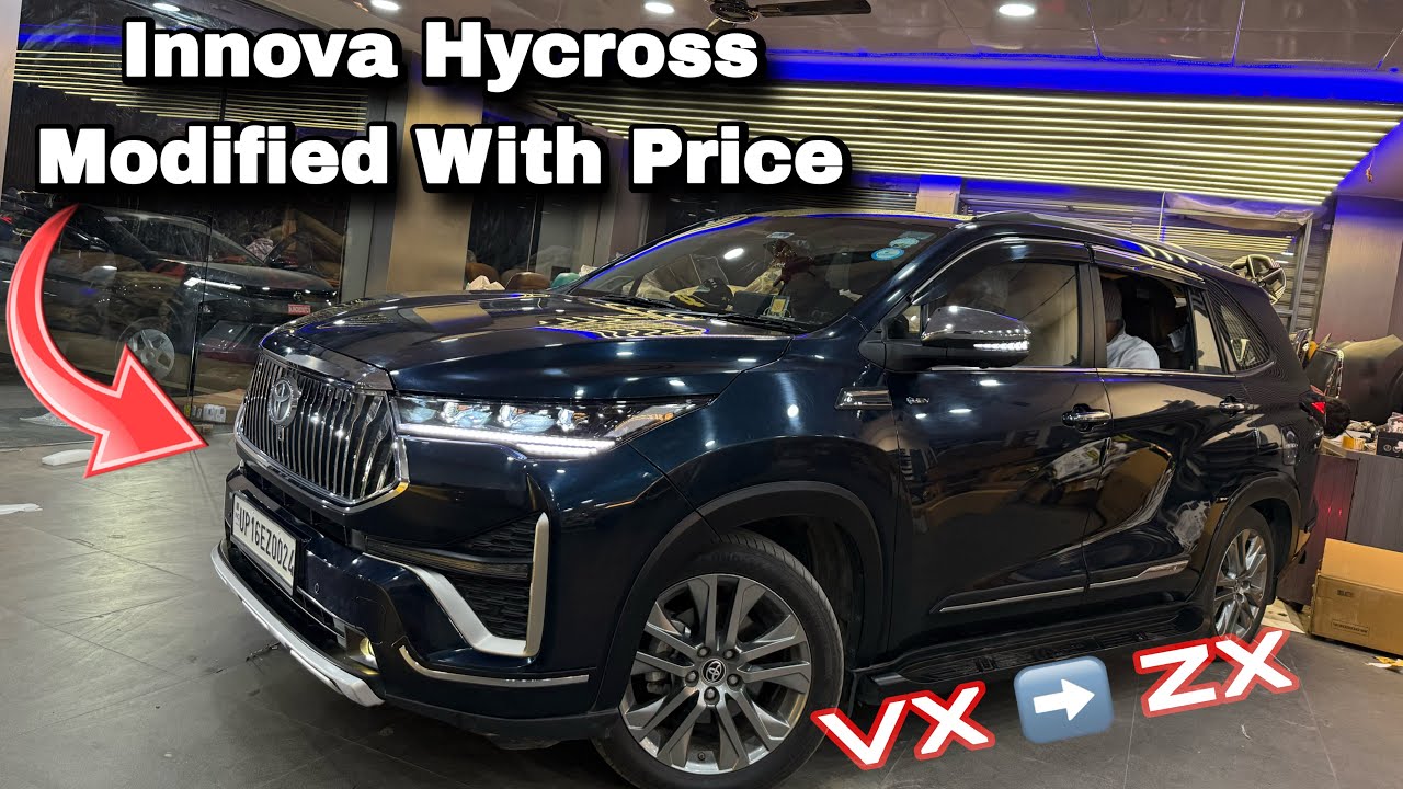 Innova Hycross Vxo Modified With Price ✅ Innova Hycross Modification ✅ Innova Hycross Base top top 