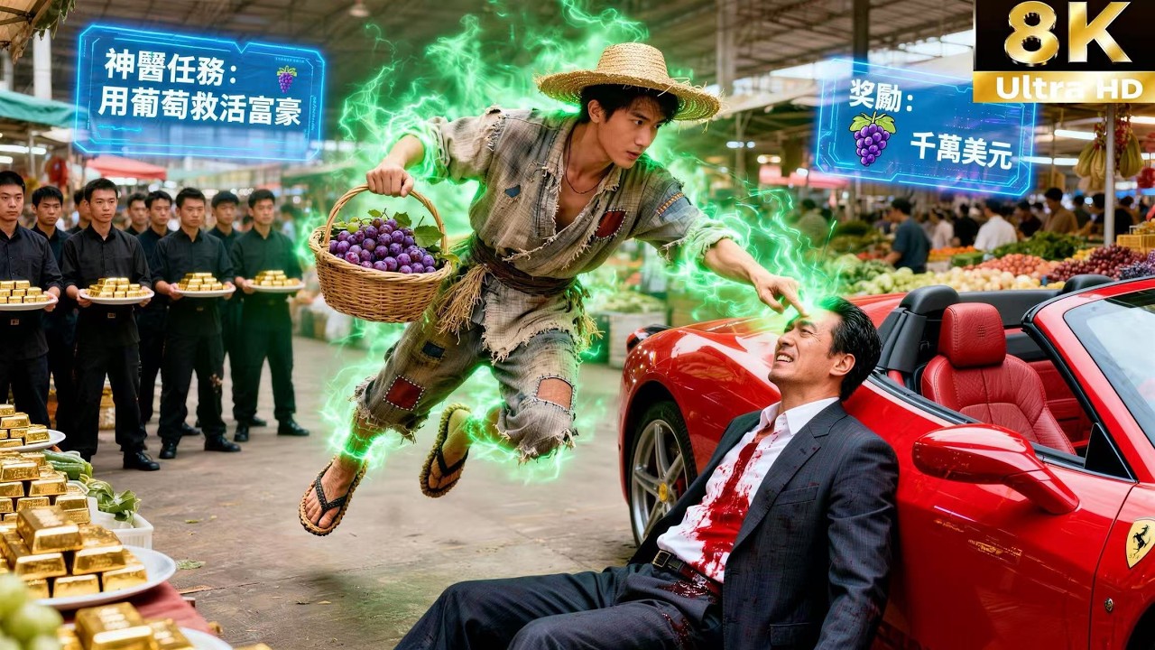 被全家拋棄的廢柴，靠種植葡萄救活了豪門家族的富豪，富豪不惜花費千萬美元收購他栽種的蔬果！