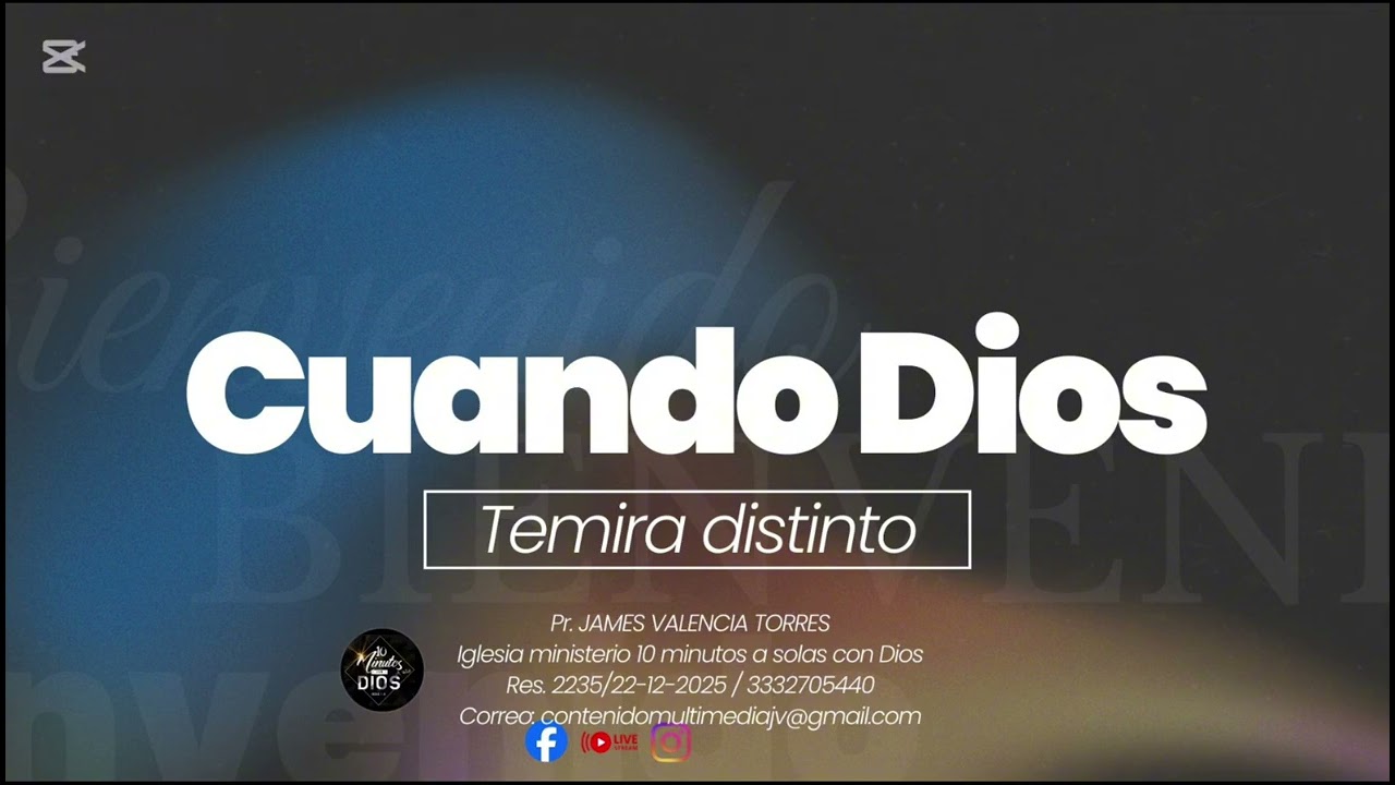 CUANDO DIOS TE MIRA DISTINTO 
