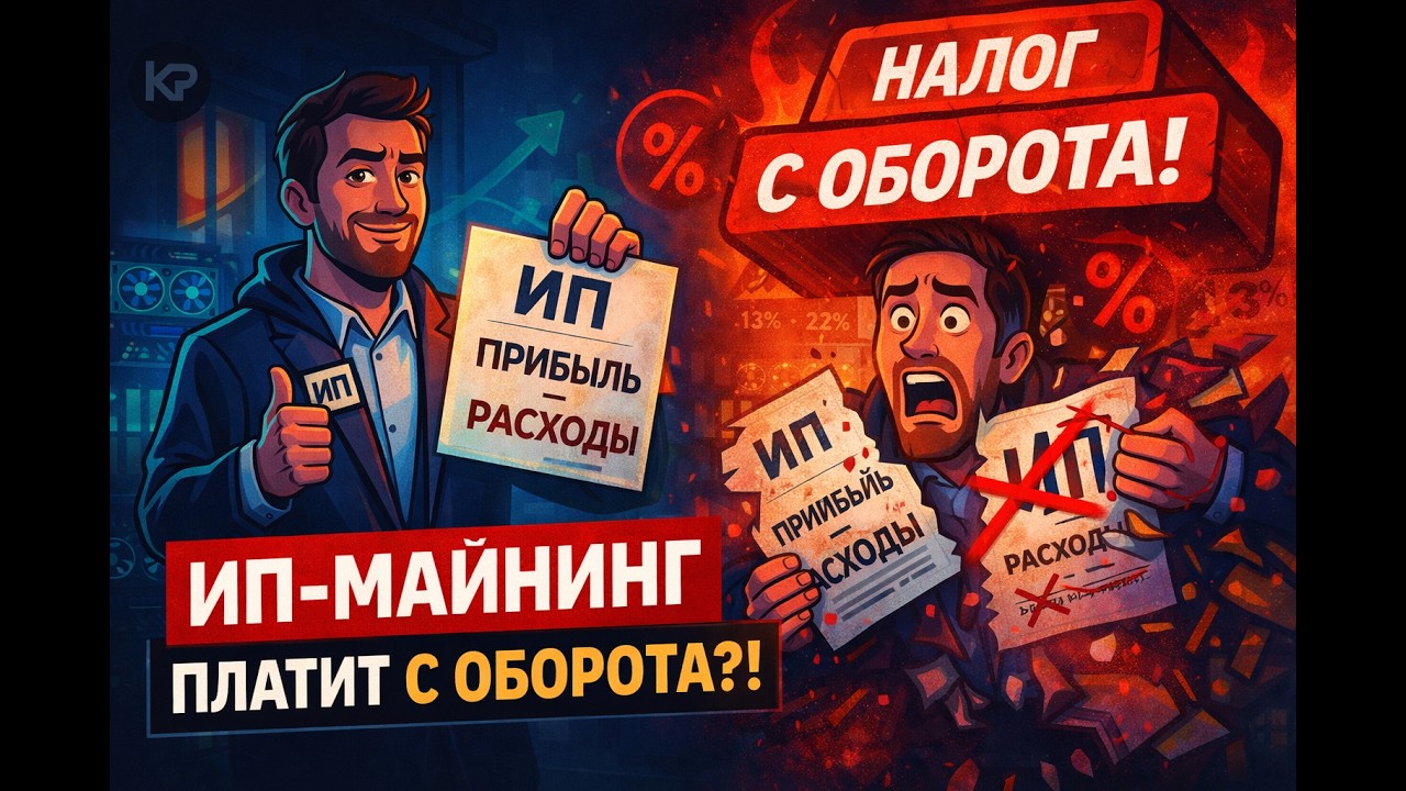 НАЛОГОВАЯ ЛОВУШКА: ИП-МАЙНИНГ БЕЗ ПРАВА НА ПРИБЫЛЬ