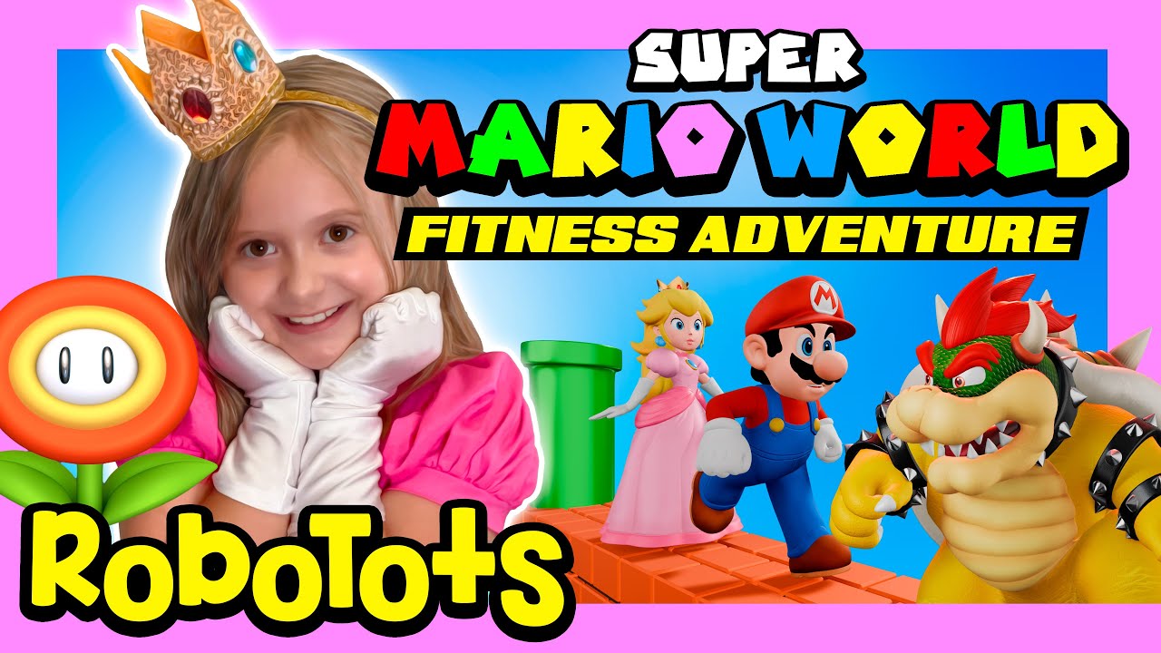 Brain Breaks for Kids | Super Mario Brain Break Kids Fitness Video