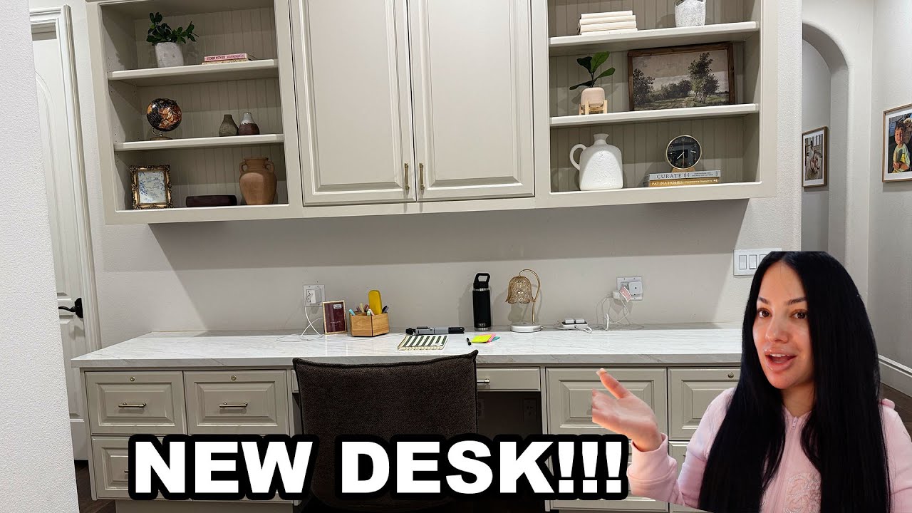 NEW HOME PROJECT!! NEW DESK