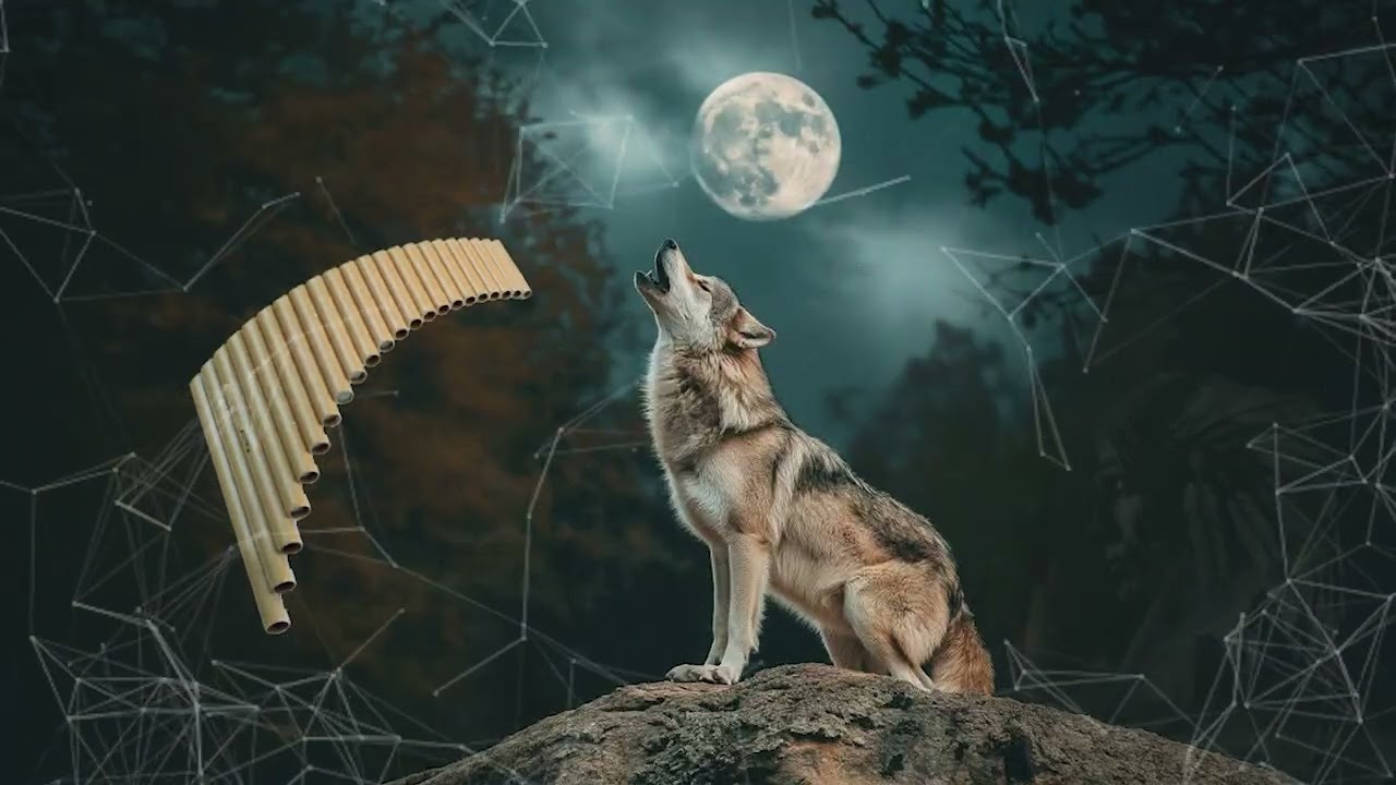 Eyes of the Wolf Spirit 🐺 Sacred Bond | Deep Healing Music