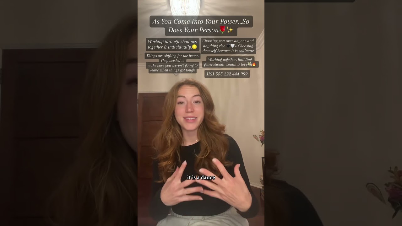 Когда вы обретаете свою силу... То же самое происходит и с вашим человеком 🌹✨… Послания ангелов, ...