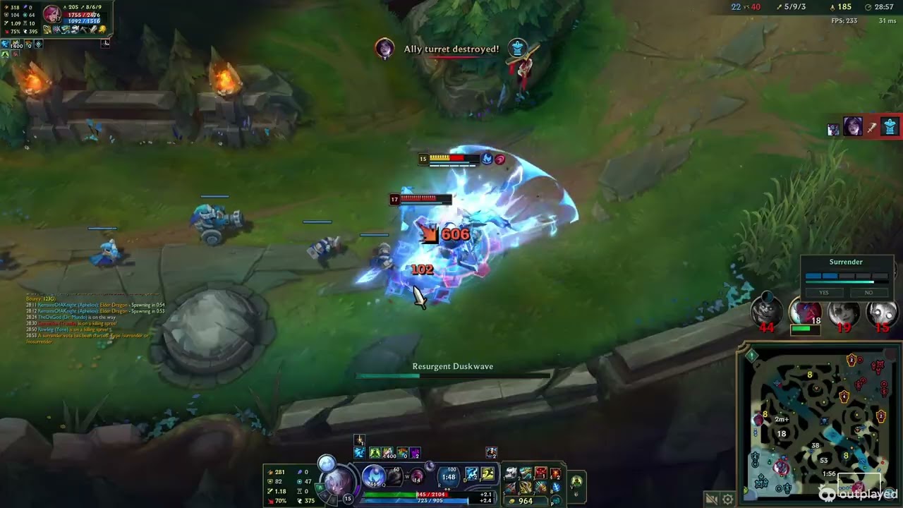 Vi underestimating Aphelios Red gun dmg