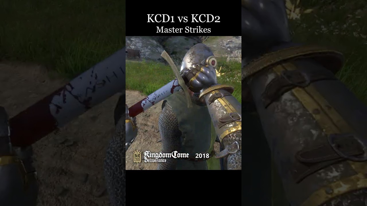 Comparison KCD1 VS KCD2 Master Strike Animations