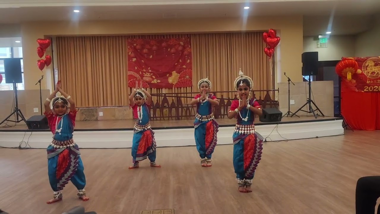 Odishi dance performance in Dublin senior 